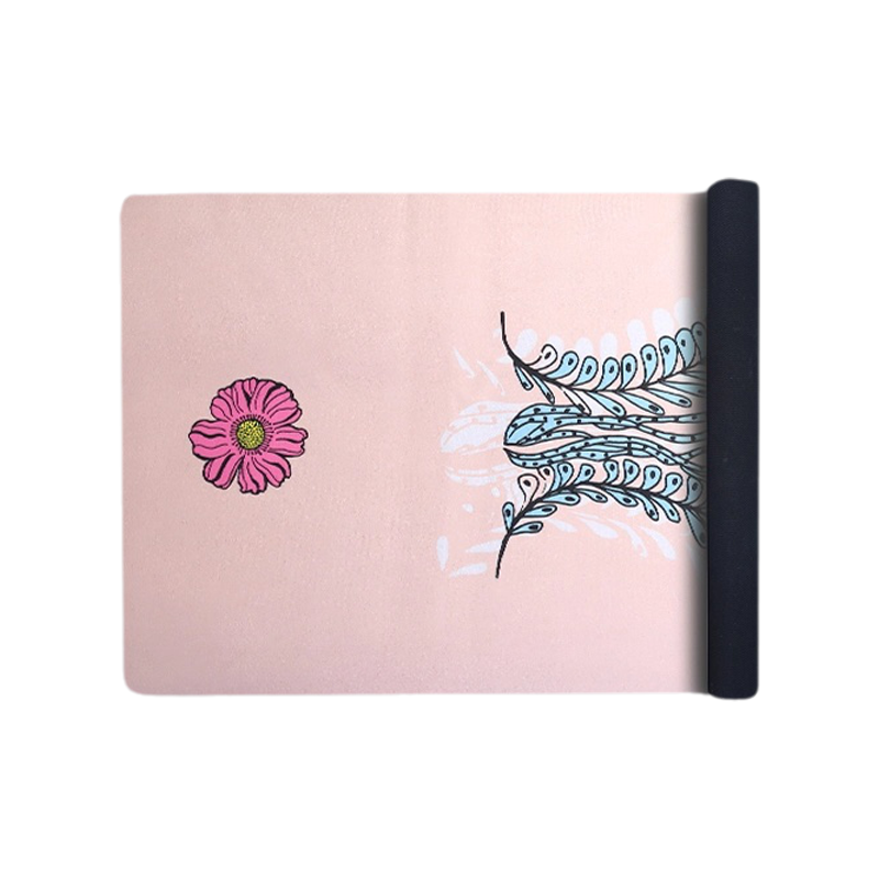 Luluyoga Artistic Travel Yoga Mat Flower